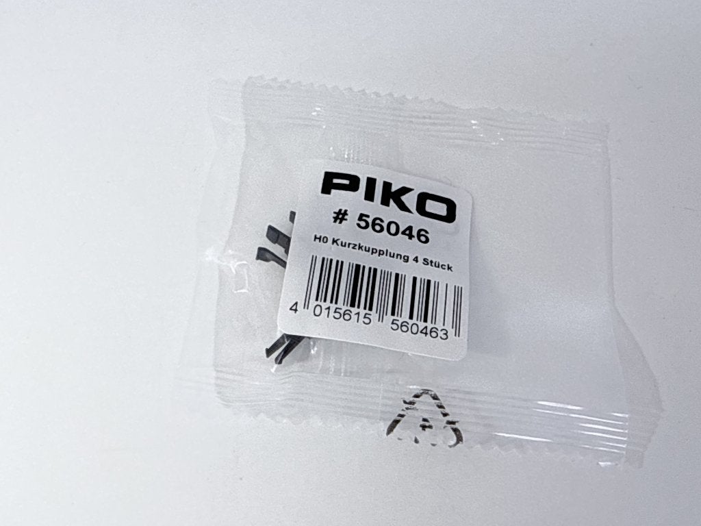 Piko 56046 - H0 Kortkoppelingen (4 stuks), Gelijkstroom, Piko, Info@modeltrein-onderdelen.nl, Piko