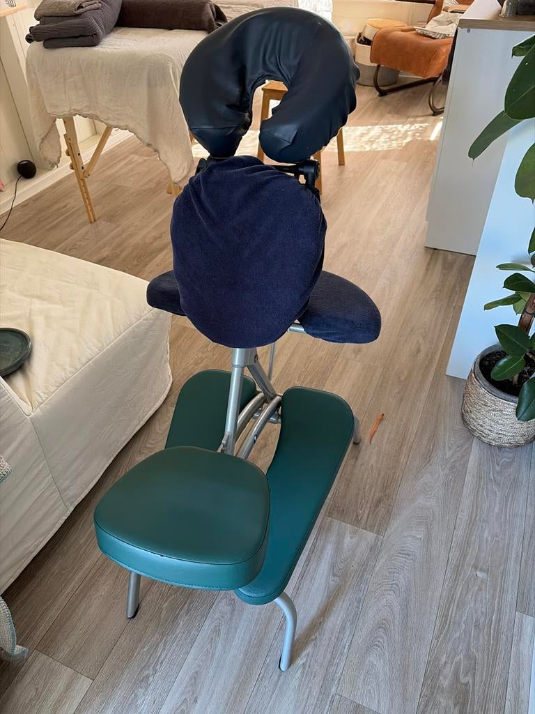 Stoelmassage stoel earthlite, Huis en Inrichting, Stoelen, Gebruikt, Eén, Overige kleuren, Ophalen