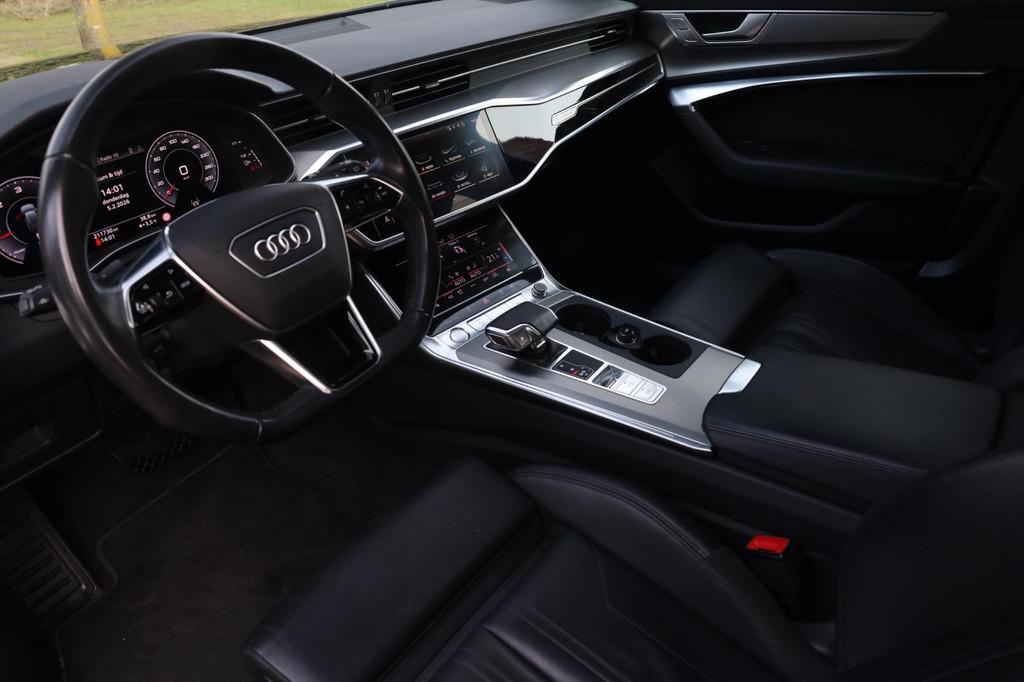 Audi A6 Avant 45 TDI quattro Sport Pro Line S Aut. | Panoram, Auto's, Audi, Automaat, Gebruikt, Zwart, Adaptive Cruise Control