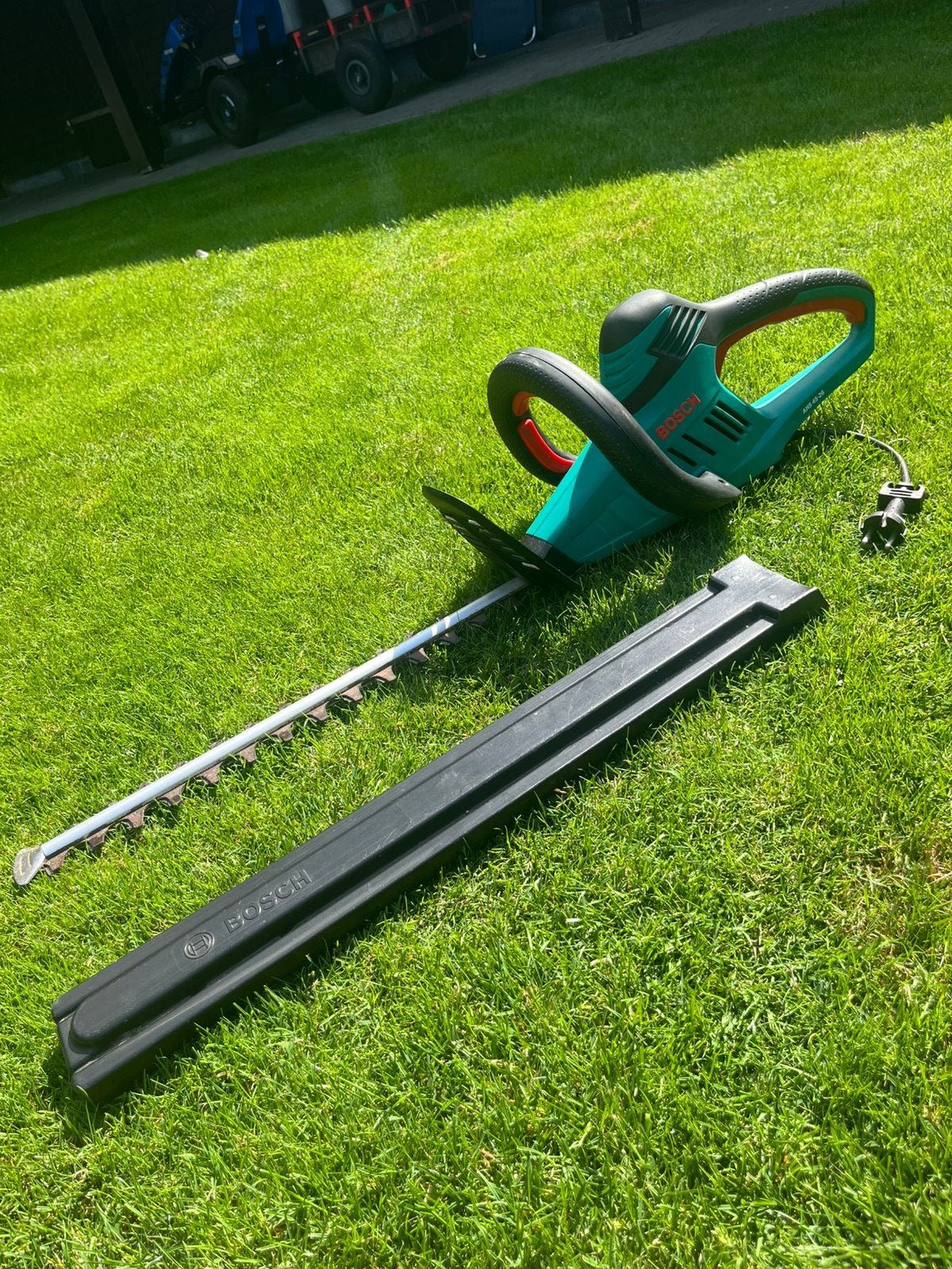 Bosch AHS 45-26 elektrische heggenschaar, Ophalen, Zo goed als nieuw, Elektrisch