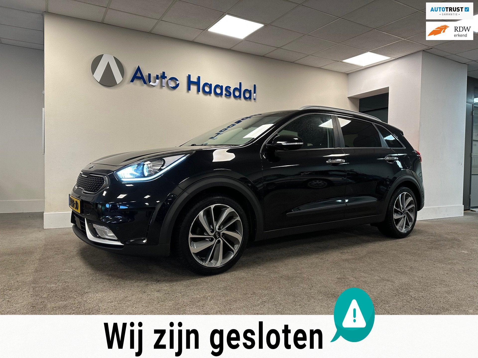 Kia Niro 1.6 GDi Hybrid ExecutiveLine|ALLE OPTIES|ALLSEASON!, Auto's, Gebruikt, Leder, Hybride Elektrisch/Benzine, SUV of Terreinwagen
