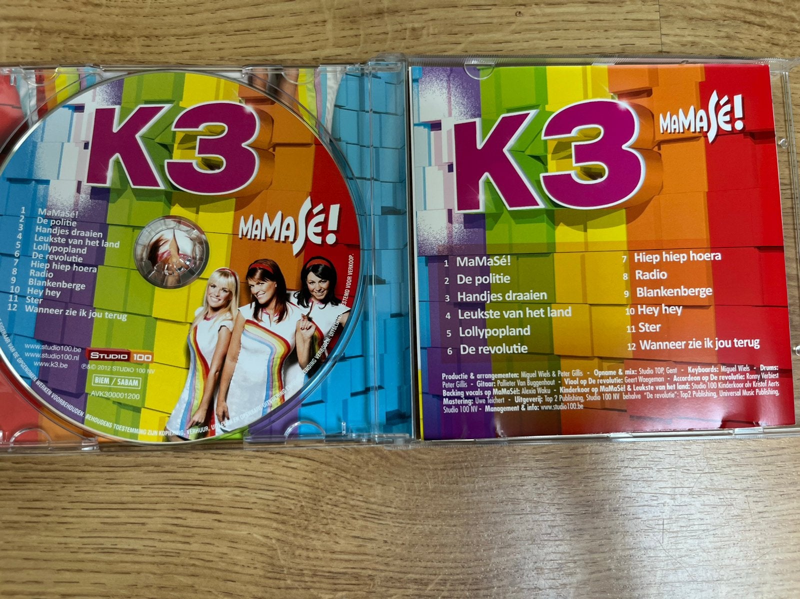 K3 CD, Cd's en Dvd's, Ophalen of Verzenden, Gebruikt, Kinderen en Jeugd, Inclusief boekje