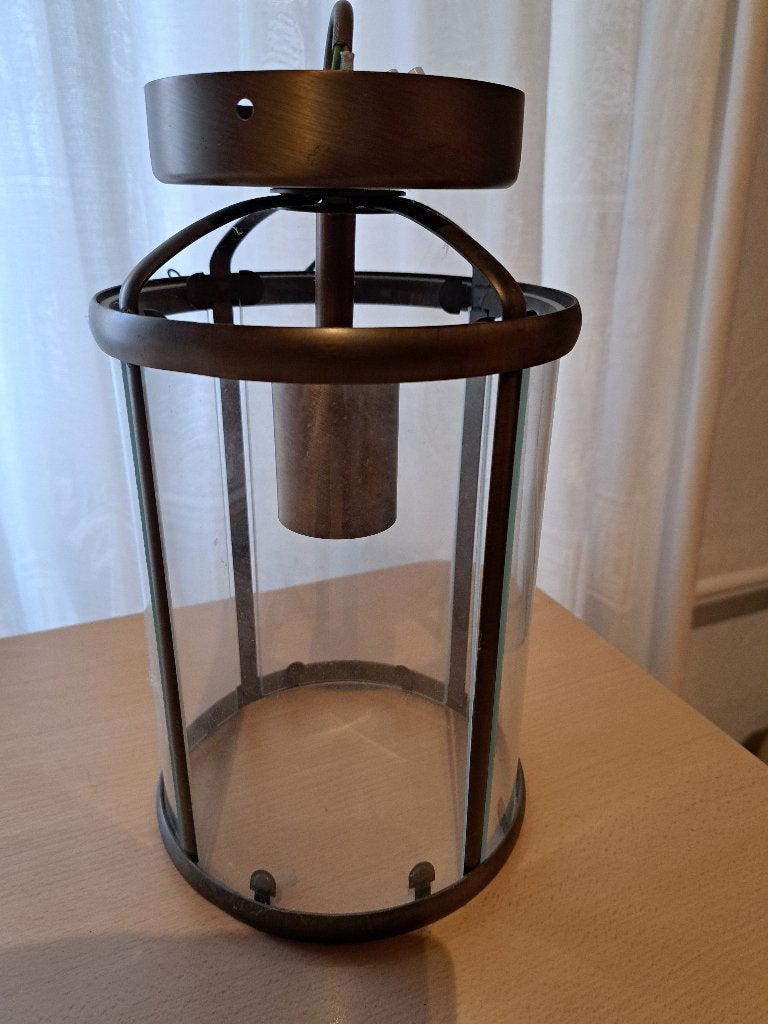 Steinhauer hanglamp en wandlamp set - Klassiek design, Ophalen, Gebruikt, Klassiek, E27 (groot)