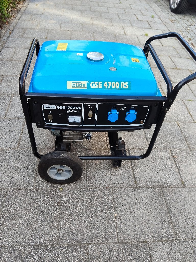 Aggregaat/generator, Ophalen, Gebruikt