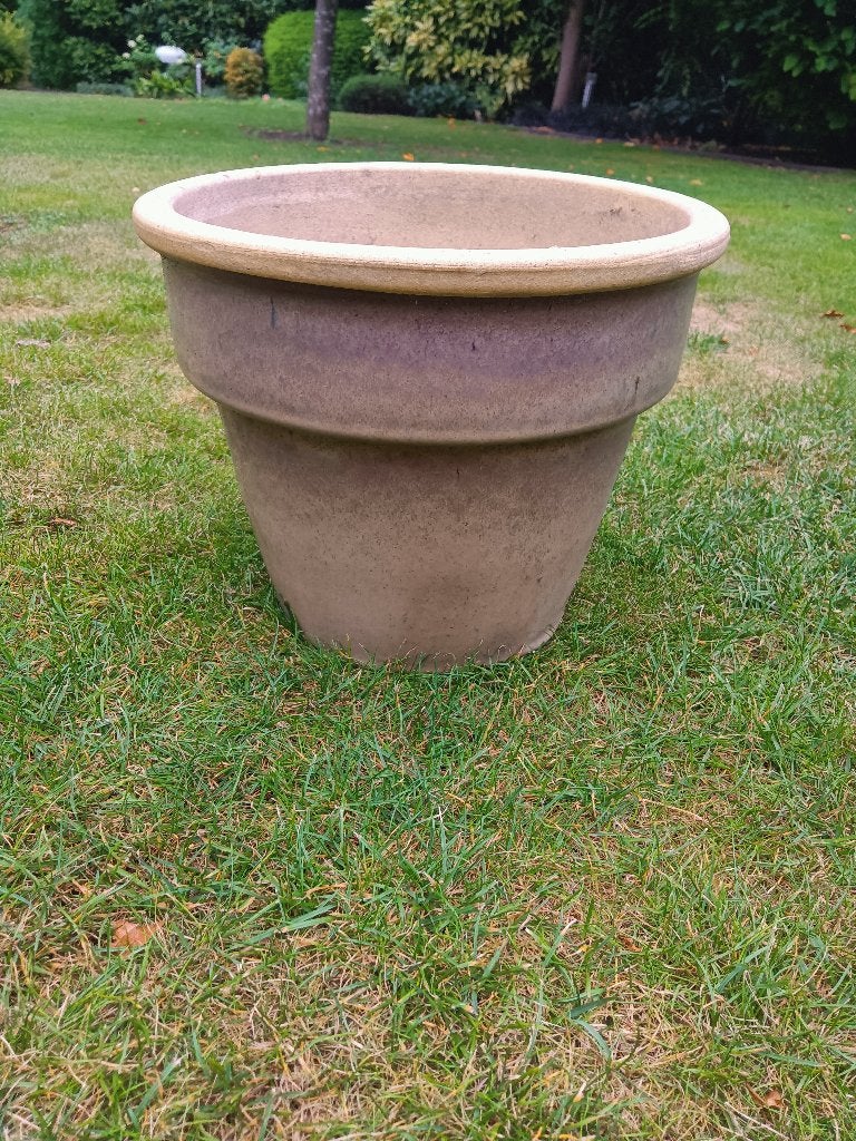 Bloempot, Tuin en Terras, Gebruikt, Rond, Minder dan 40 cm, Ophalen