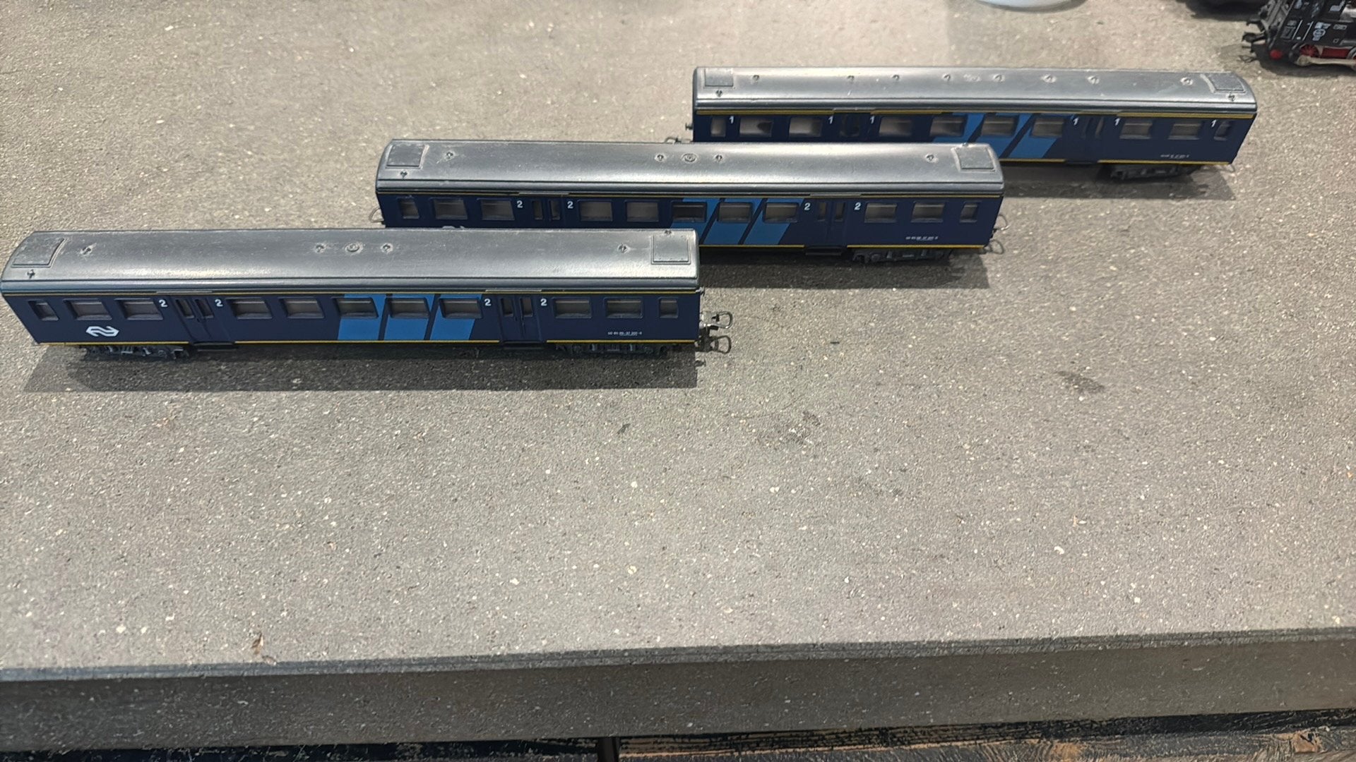 Lima NS ( 3 stuks ), Gebruikt, Gelijkstroom, Wagon, Ophalen of Verzenden