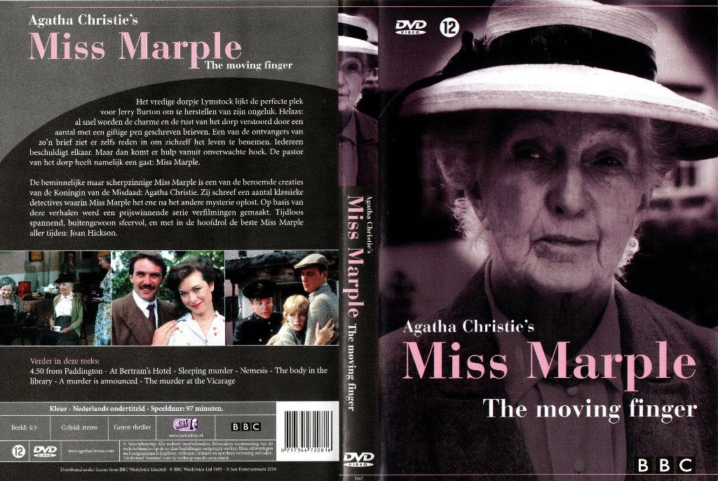 Miss Marple, The moving finger, Vanaf 12 jaar, Ophalen of Verzenden, Zo goed als nieuw