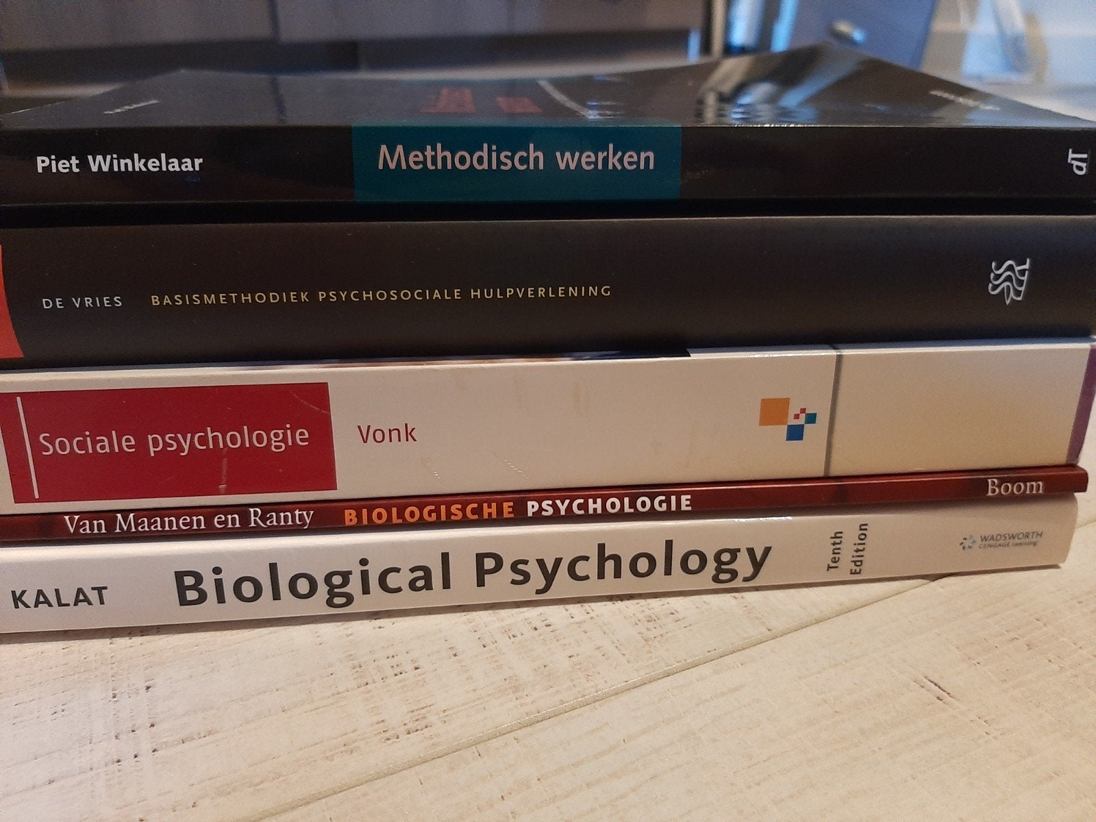 Boekenpakket Toegepaste Psychologie (5 boeken), Ophalen of Verzenden, Gelezen, Sociale psychologie, Piet Winkelaar, De Vries, Vonk, Van Maanen en Ranty, Kalat