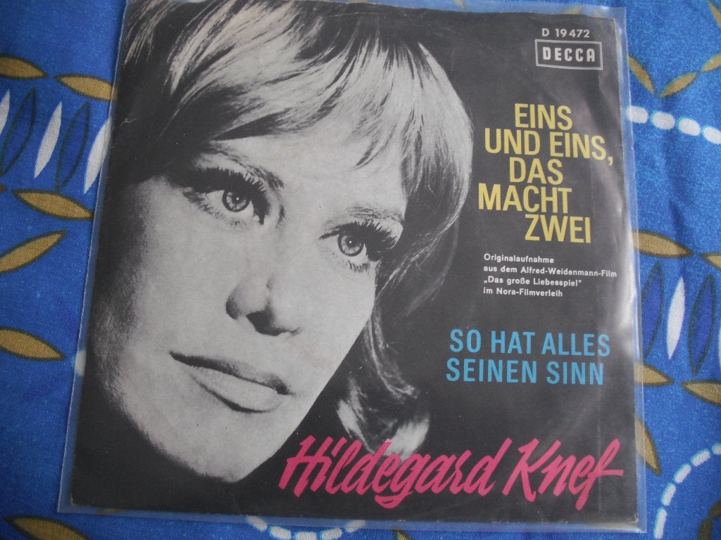 Hildegard Knef - Eins und eins, das macht Zwei (tk), Ophalen of Verzenden, Zo goed als nieuw, Pop