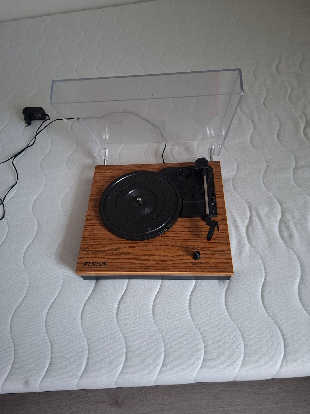 Fenton platenspeler met diverse LP's, Audio, Tv en Foto, Ophalen of Verzenden, Gebruikt, Platenspeler, Overige merken