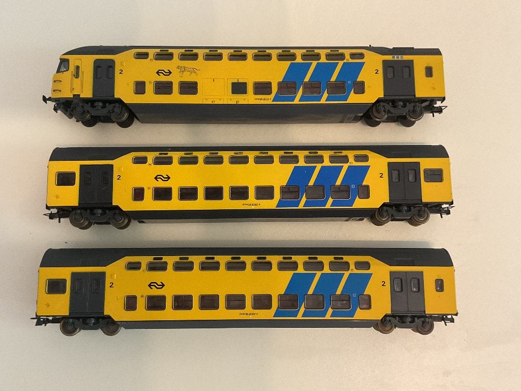 3-delige DDM Tijger van Lima 149868, Gelijkstroom, Wagon, Ophalen of Verzenden, Lima