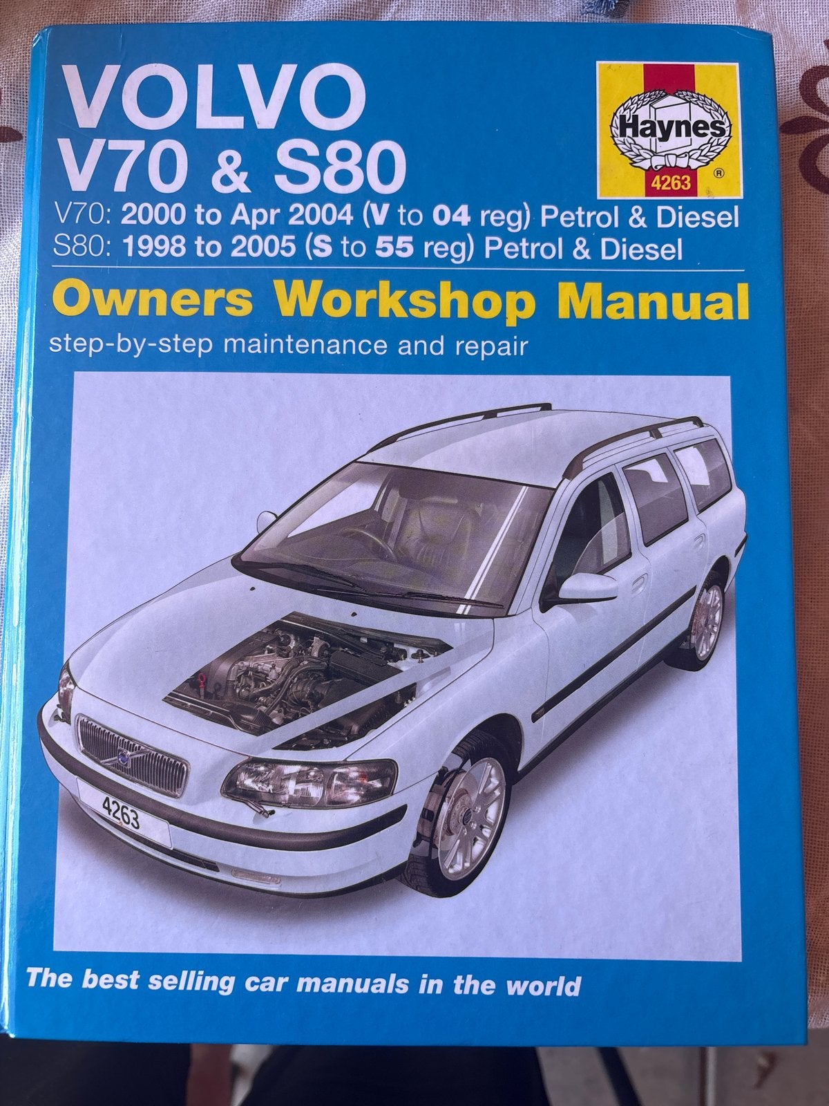Haynes Werkplaatshandboek Volvo V70 & S80 (2000-2005), Ophalen of Verzenden