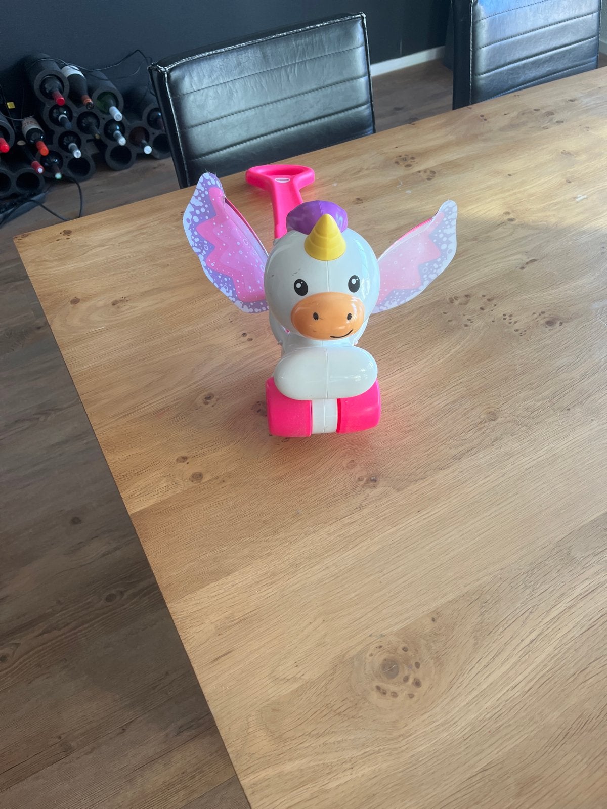 Fisher-Price Eenhoorn Duw- en Trekspeelgoed, Kinderen en Baby's, Ophalen, Gebruikt, Duw- of Trekspeelgoed