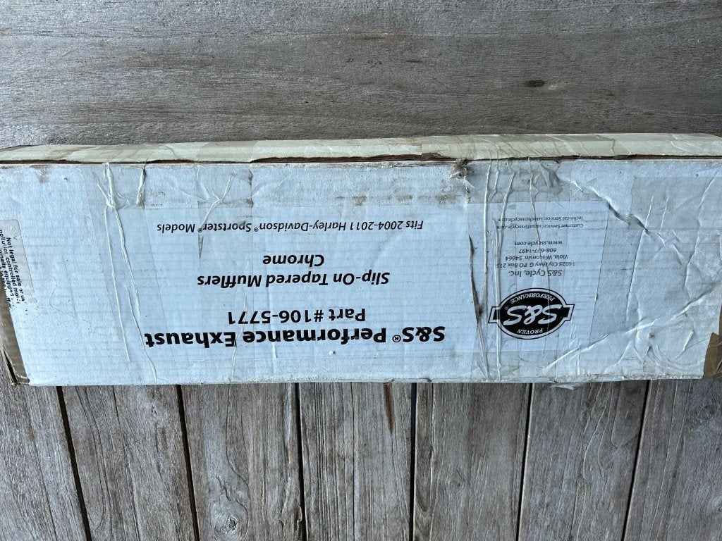 Uitlaat Set S&S voor Harley Sporters XL 883 (2004-2011), Motoren, Ophalen, Gebruikt