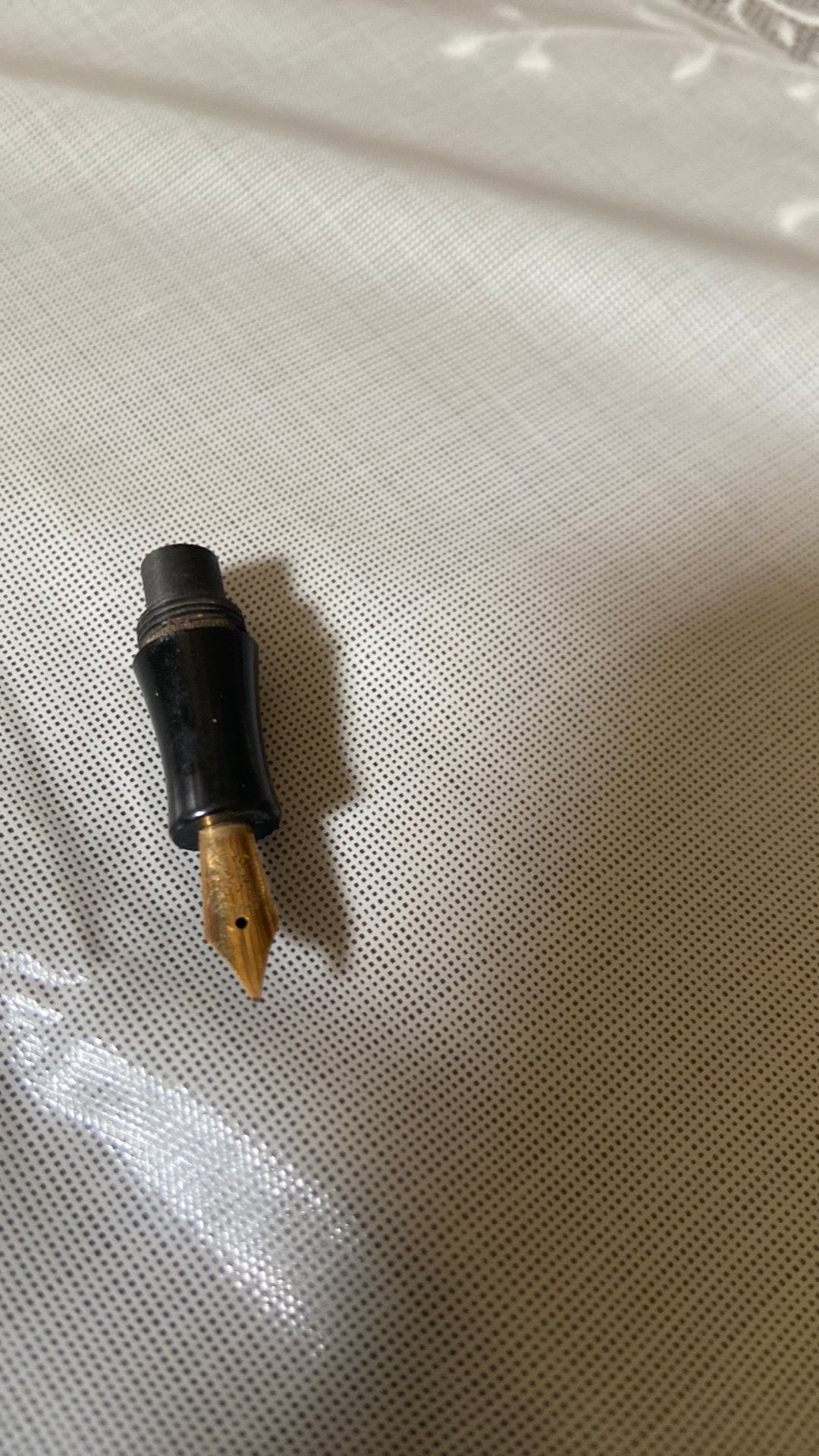 Gouden vulpen pen 14 k, Verzamelen, Pennenverzamelingen, Ophalen of Verzenden, Zo goed als nieuw, Vulpen, Overige merken