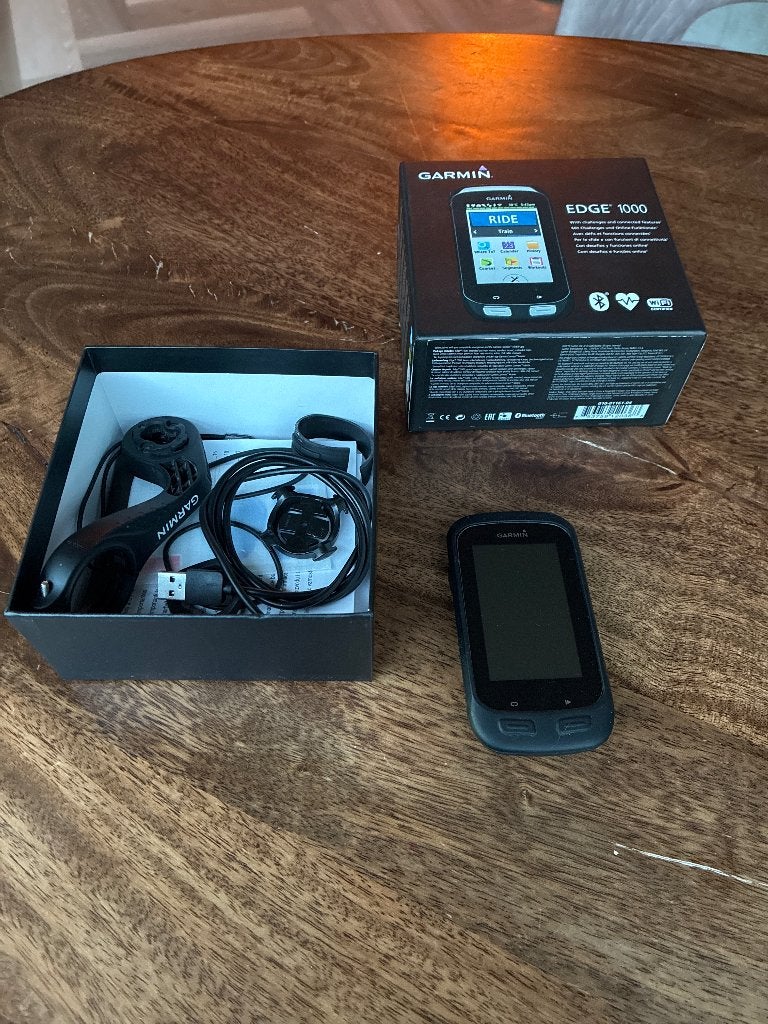 Garmin Edge 1000, Fietsen en Brommers, Ophalen of Verzenden, Gebruikt