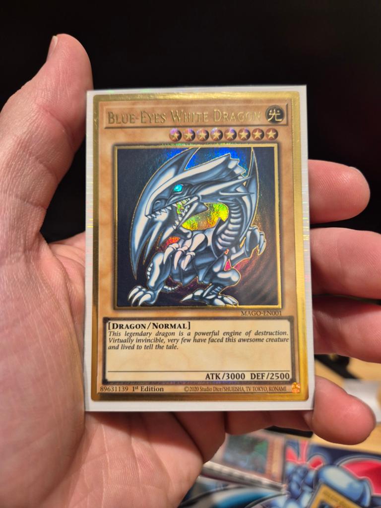 Yugioh Maximum Gold Legendary Kaarten 1st Edition NM, Ophalen of Verzenden, Zo goed als nieuw, Meerdere kaarten, Foil