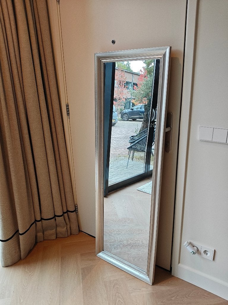 Spiegel, Huis en Inrichting, Ophalen, Gebruikt, 100 tot 150 cm, Rechthoekig