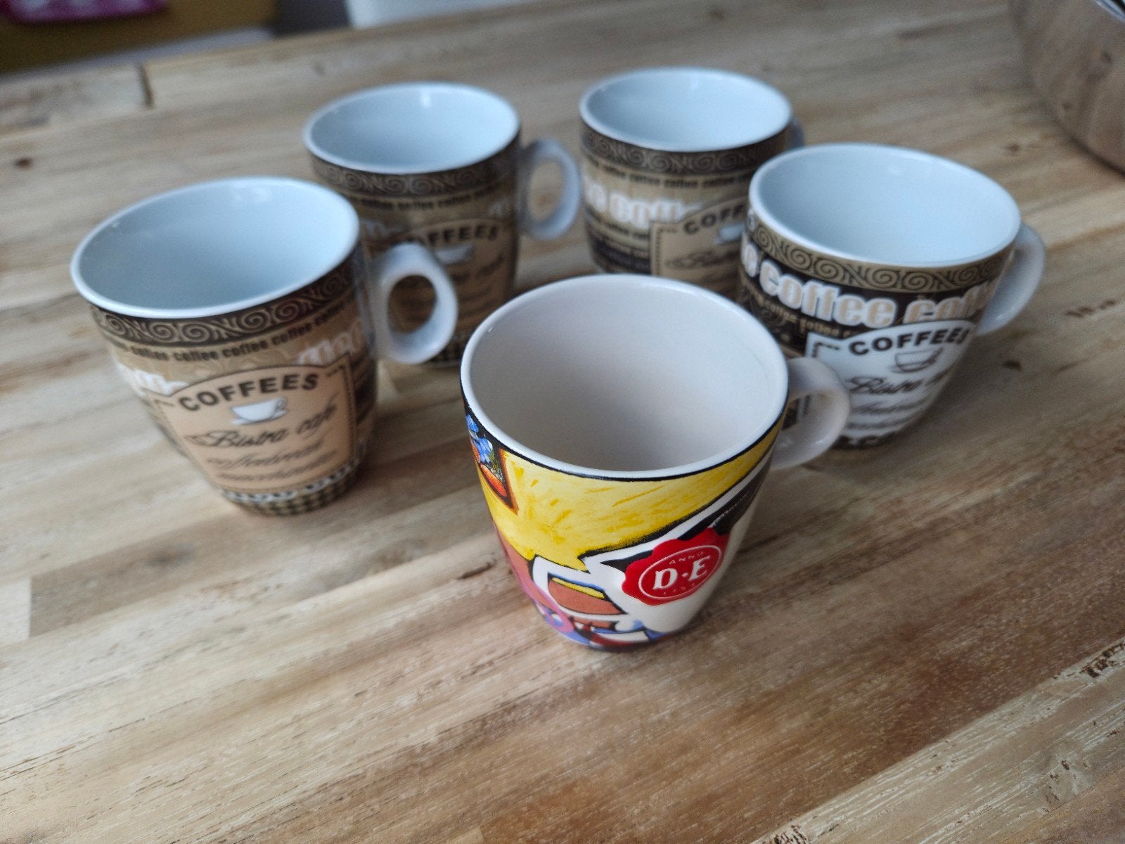 koffiemokjes, Ophalen, Gebruikt, Overige stijlen, Kop(pen) en/of Schotel(s)