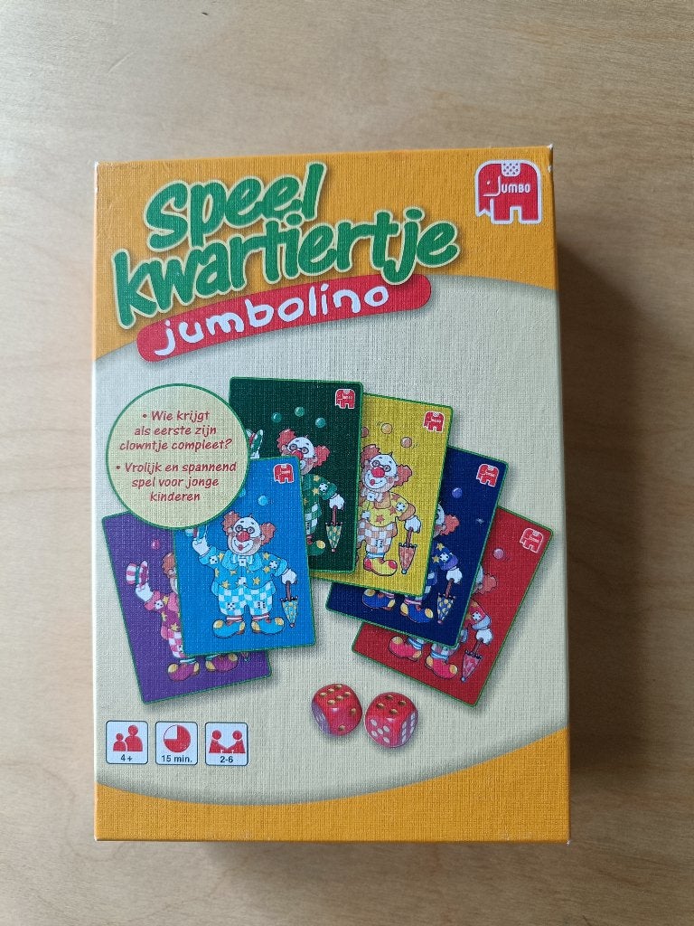 Speelkwartiertje Jumboline, Vijf spelers of meer, Ophalen of Verzenden, Zo goed als nieuw, Jumbo