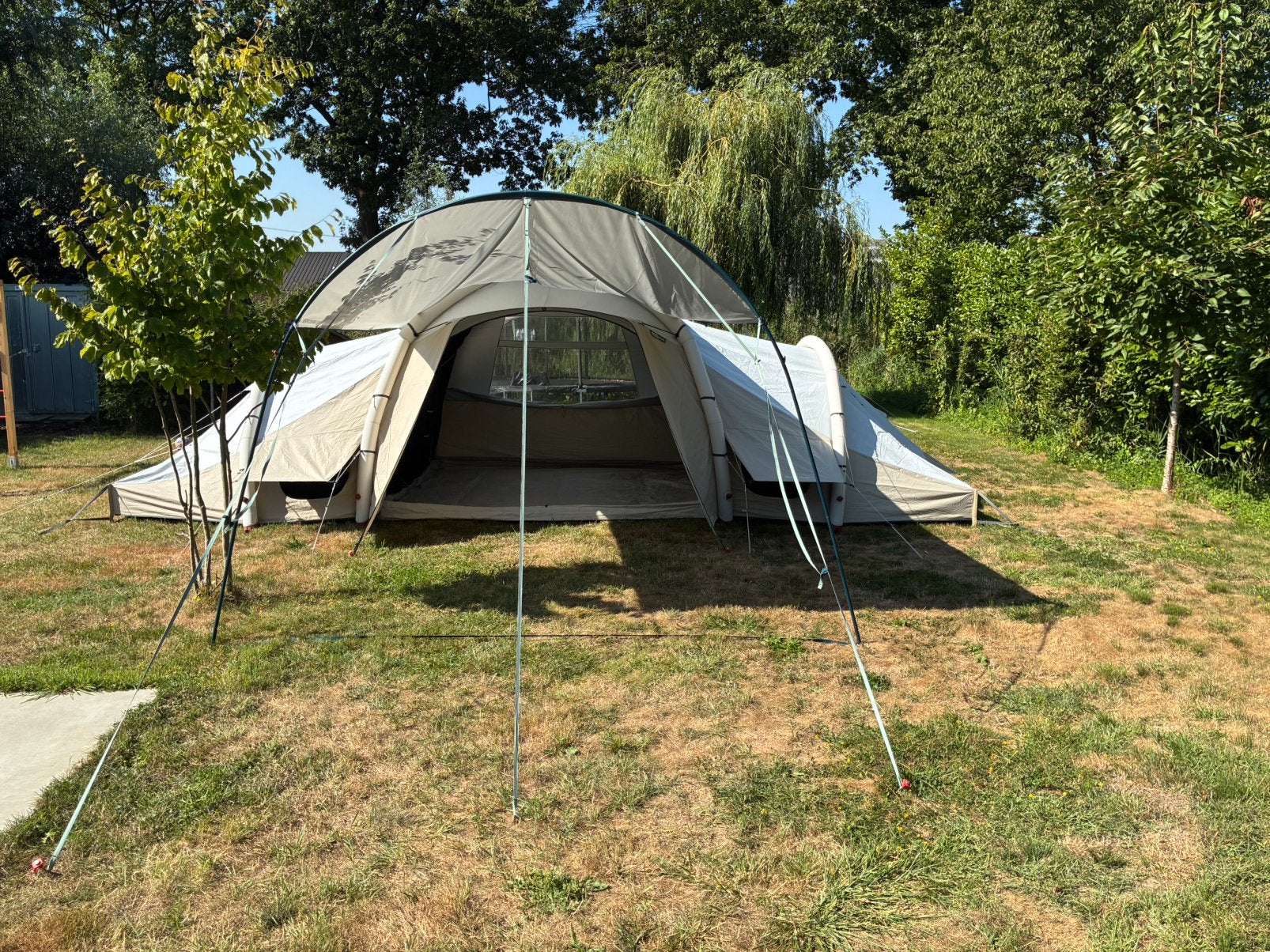 Quechua air seconds 8.4, Caravans en Kamperen, Tenten, Ophalen, Zo goed als nieuw