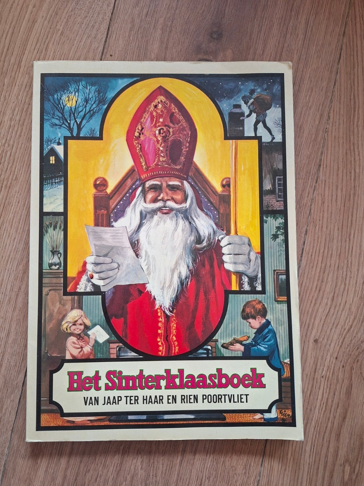Het Sinterklaas en Kerstboek - Ter Haa, Ophalen of Verzenden, Gelezen, Jaap ter Haar en Rien Poortvliet, Fictie algemeen