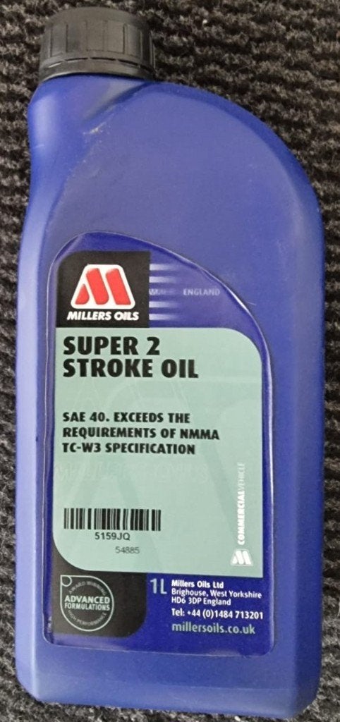 Miller Super 2-takt buitenboordmotorolie  ACTIE 8 ltr €100,-, Watersport en Boten, Ophalen of Verzenden, Nieuw, Motor en Techniek