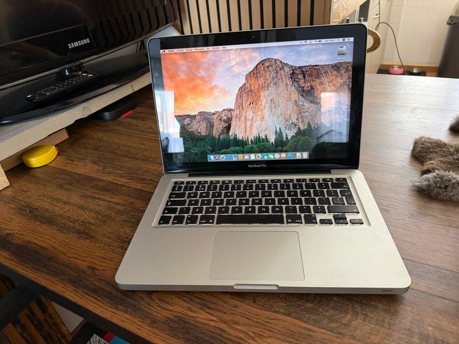 MacBook Pro (begin 2011) - Nette staat, High Sierra, Computers en Software, Gebruikt, 256 GB, 2 tot 3 Ghz, Qwerty