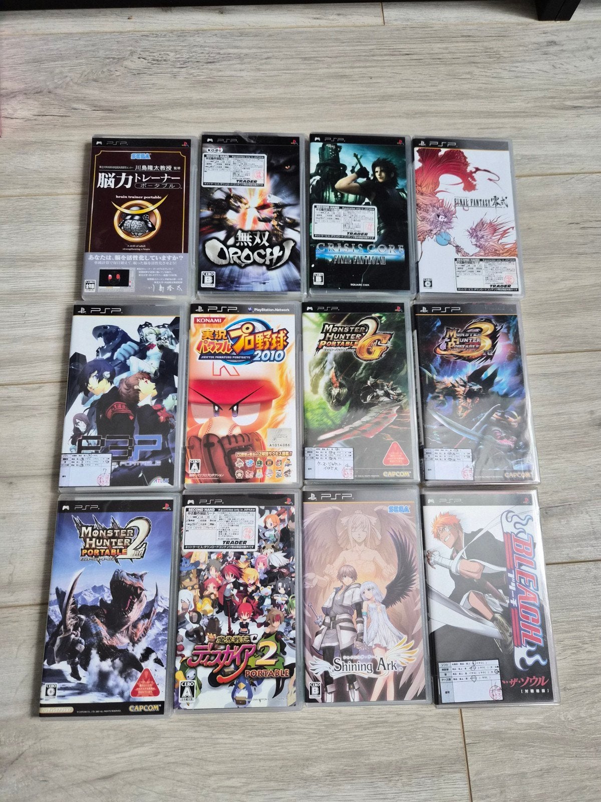 Japanse PSP Games Collectie: Persona 3, Final Fantasy & Meer, Spelcomputers en Games, 1 speler, Ophalen of Verzenden, Zo goed als nieuw