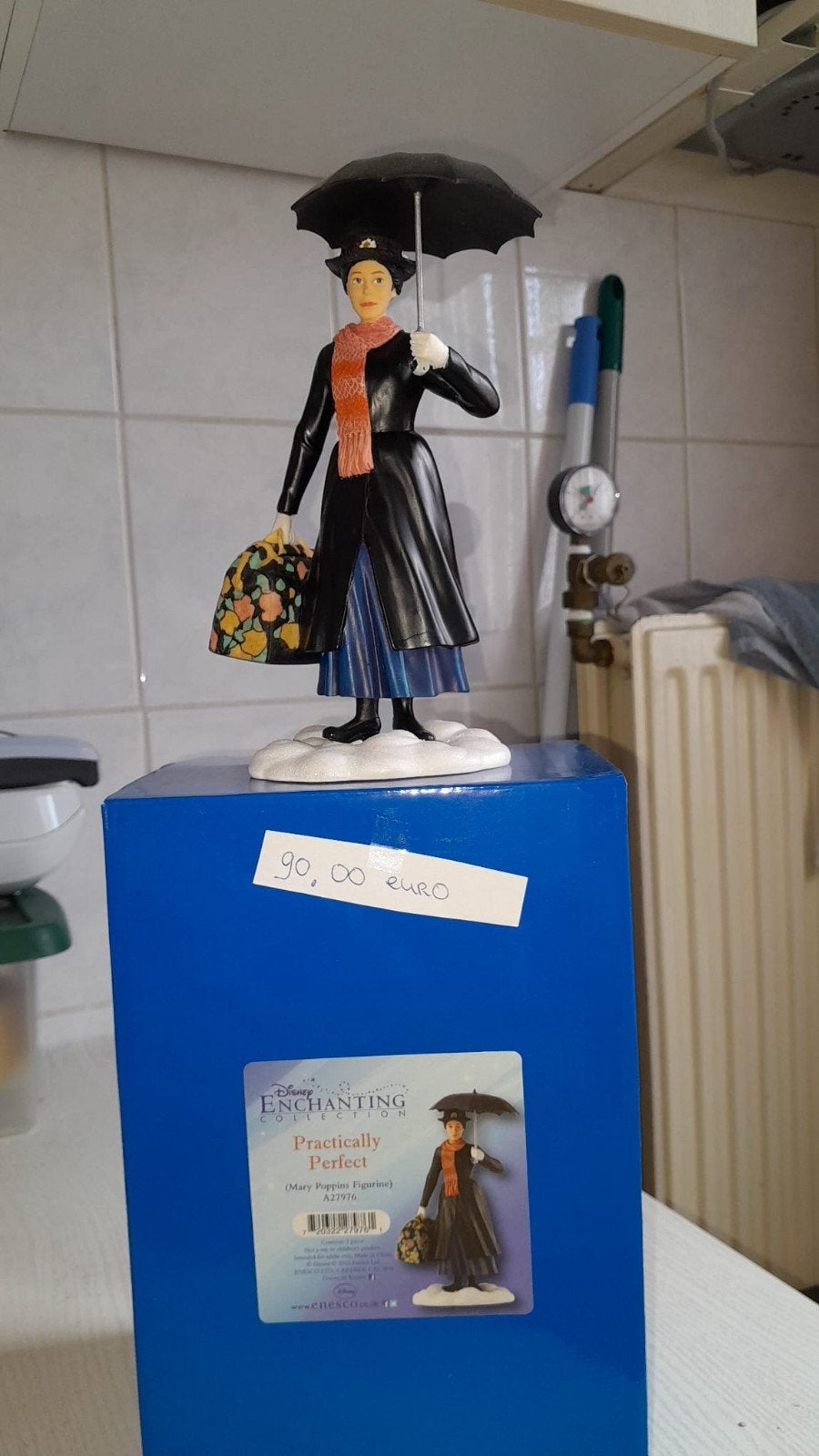 Disney Enchanting Mary Poppins Figurine  Practically Perfect, Ophalen, Zo goed als nieuw