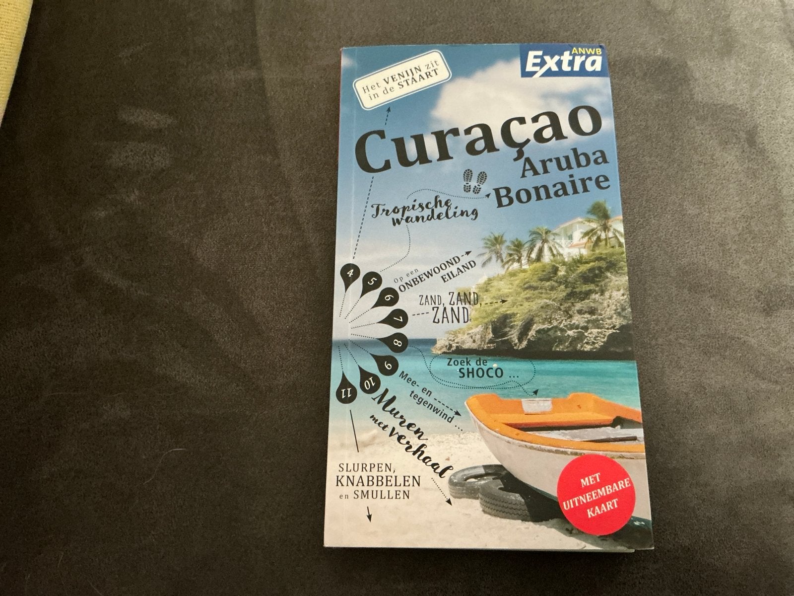 ANWB Extra Reisgids Curaçao Aruba Bonaire, Boeken, Reisgidsen, Ophalen of Verzenden, Zo goed als nieuw, Reisgids of -boek, Noord-Amerika