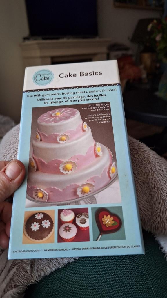 Cricut Cake Cartridge - Cake Basics voor taartdecoratie, Hobby en Vrije tijd, Taarten en Cupcakes maken, Ophalen of Verzenden