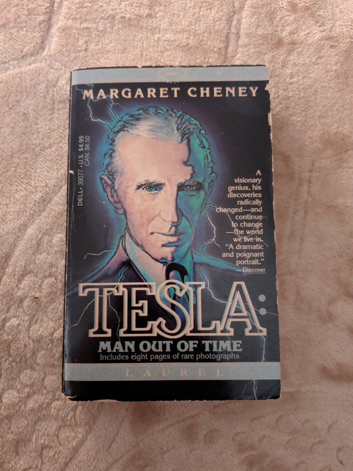 Tesla: Man Out of Time - Biografie van Nikola Tesla, Boeken, Ophalen of Verzenden, Gelezen, Margaret Cheney, Natuurwetenschap