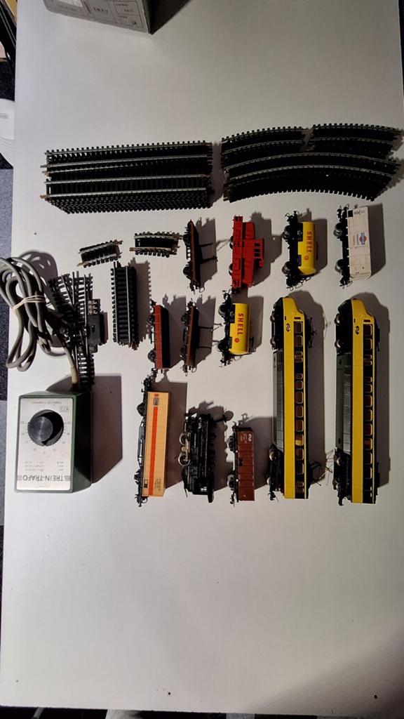 Knutselspul h0, Gebruikt, Gelijkstroom, Rails, Ophalen of Verzenden