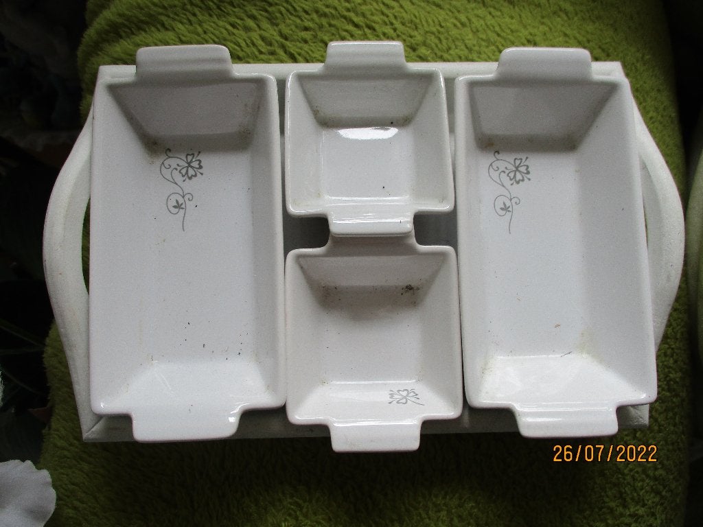 Riverdale setje snackbakjes (4 st.), Ophalen, Overige typen, Nieuw, Overige stijlen