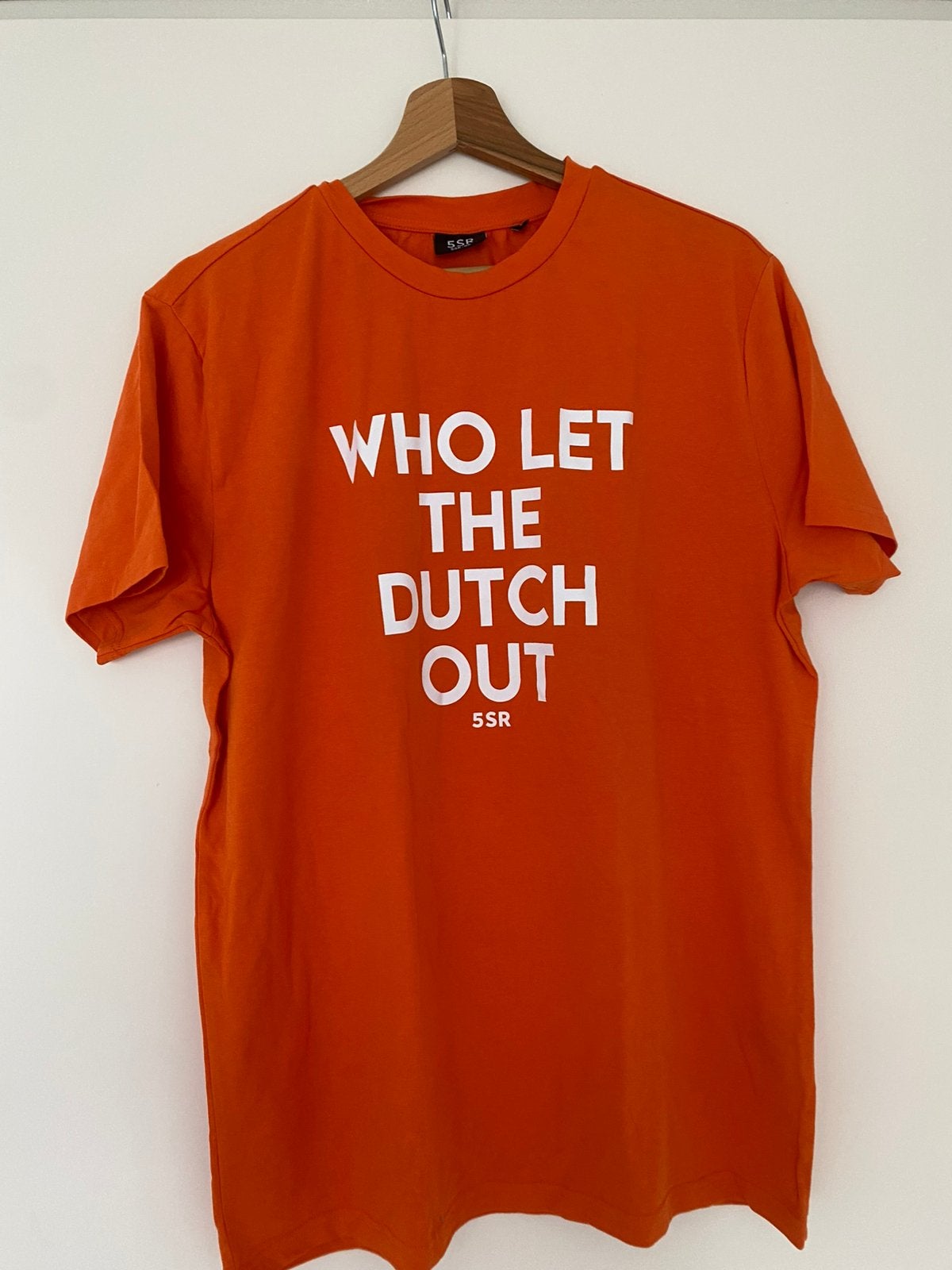 5SR Fashion oranje shirt korte louw L perfect voor het WK, Ophalen of Verzenden, Nieuw, Maat 52/54 (L), Oranje