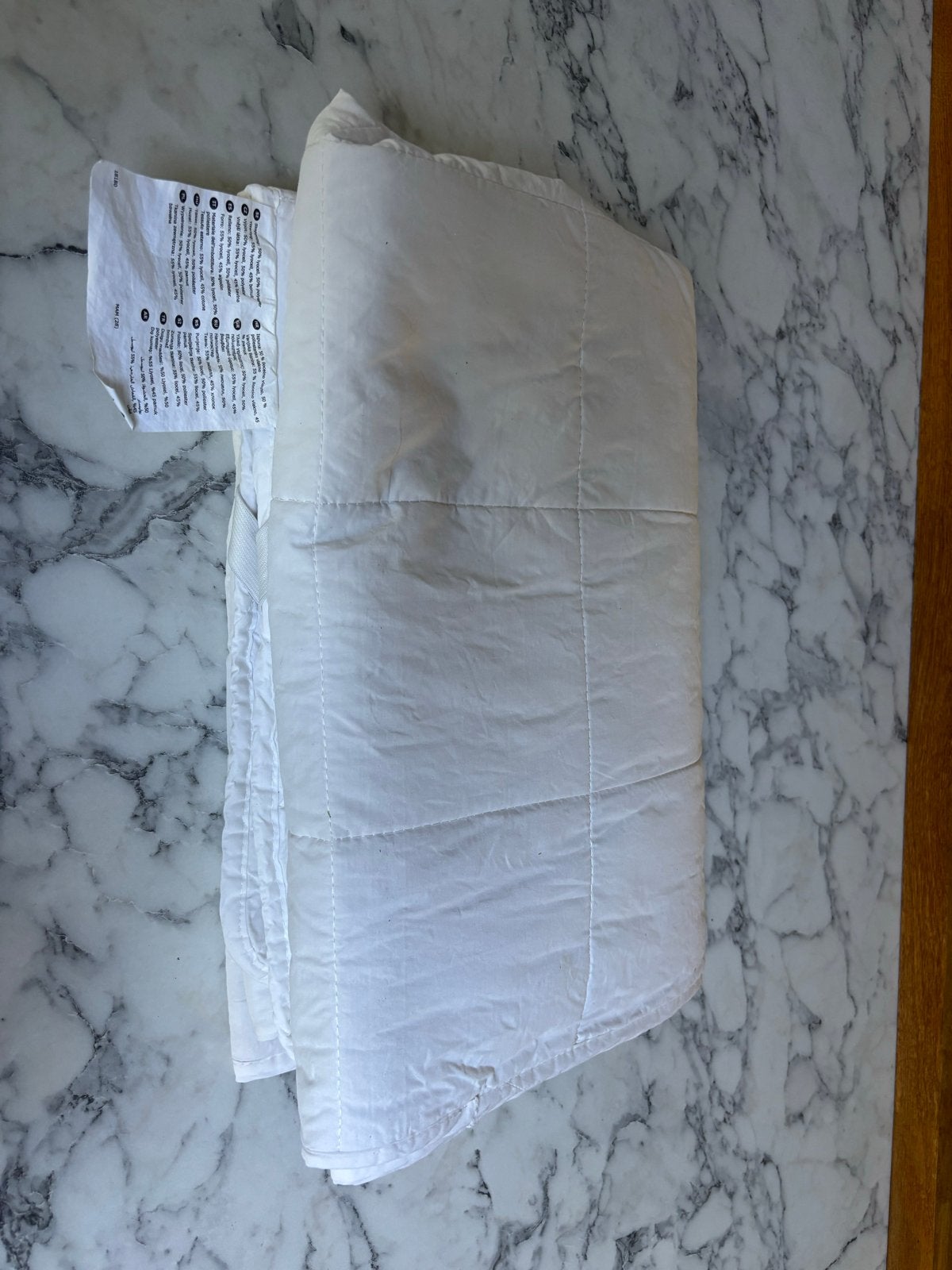 IKEA Eenpersoons Matrasbeschermer - Zeer Goede Staat, 90 cm, Eenpersoons, Ophalen of Verzenden, Zo goed als nieuw