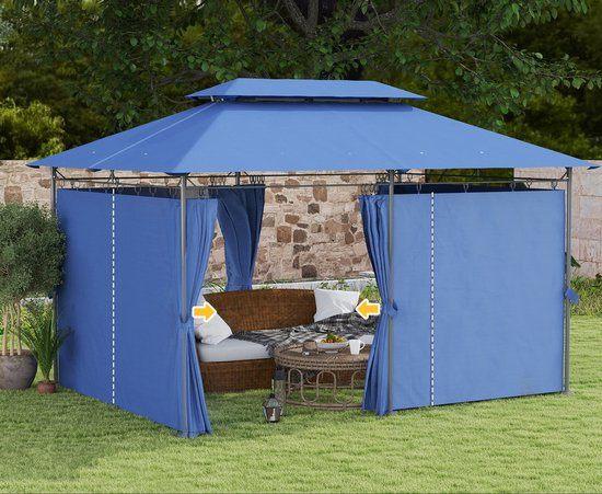 Tuinpaviljoen – Tuinoverkapping – Partytent – Prieel, Corvance B.V., Verzenden, Nieuw, Corvancebol@gmail.com