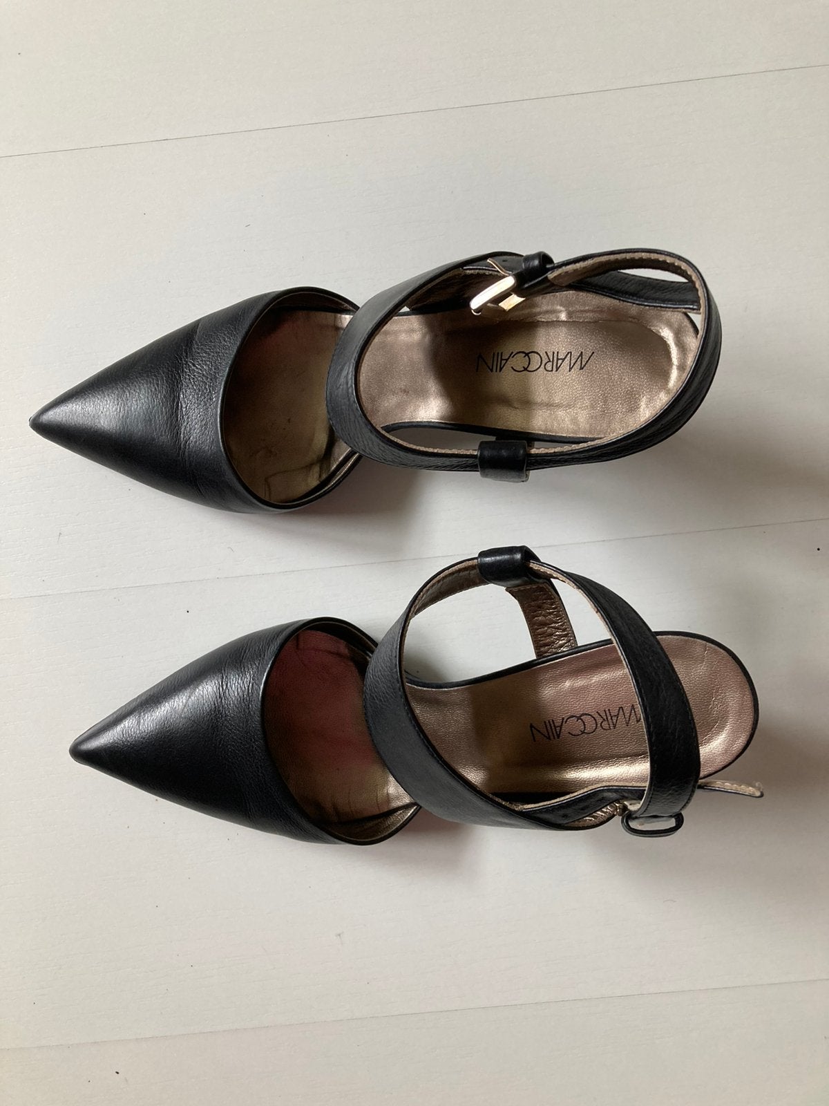 Marccain (Marc cain) pumps maat 40, Pumps, Verzenden, Zwart, Zo goed als nieuw
