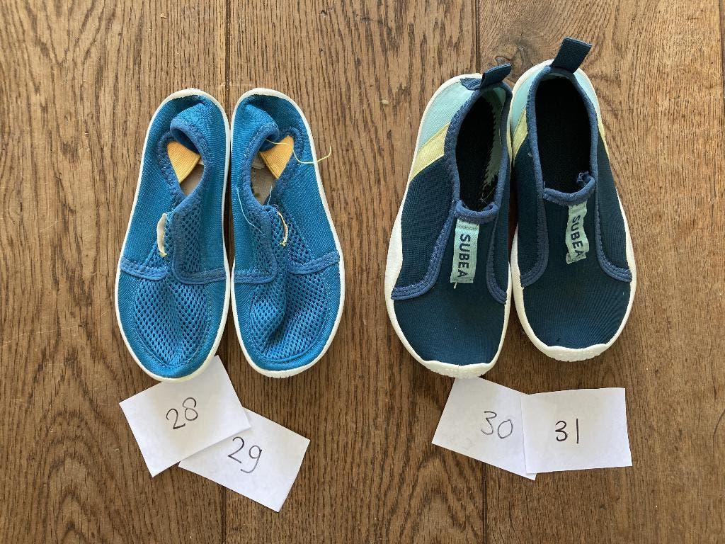 Waterschoenen kind €1,- per paar, Kinderen en Baby's, Kinderkleding | Schoenen en Sokken, Ophalen, Gebruikt, Decathlon, Jongen of Meisje
