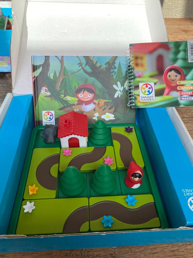 Smartgame Roodkapje de luxe - incl boekje, Kinderen en Baby's, Speelgoed | Educatief en Creatief, Ophalen of Verzenden, Zo goed als nieuw