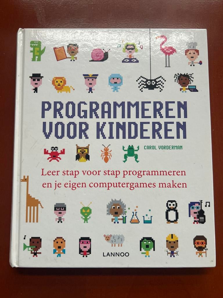 Programmeren voor Kinderen: Leer Games Maken, Boeken, Informatica en Computer, Zo goed als nieuw, Ophalen of Verzenden