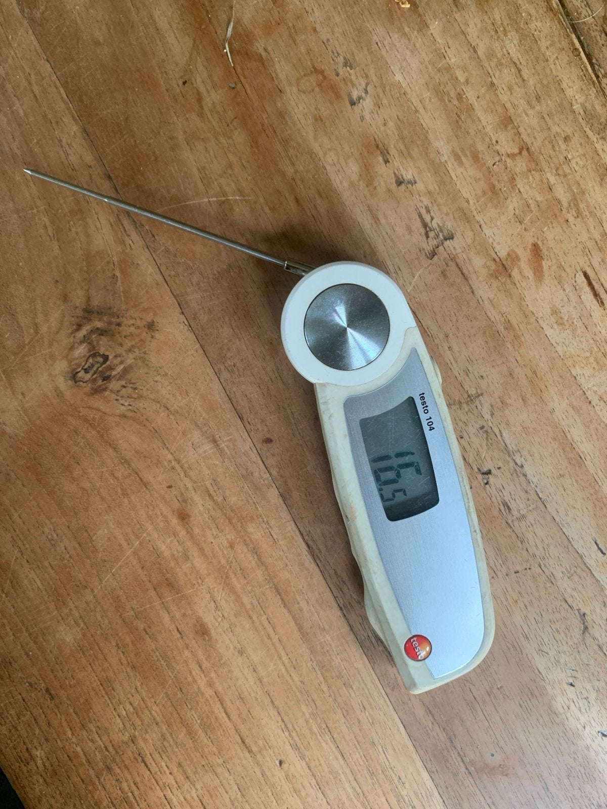 Testo 104 Voedselthermometer - Gebruikt, Gebruikt, Kunststof, Ophalen of Verzenden, Voedselthermometer