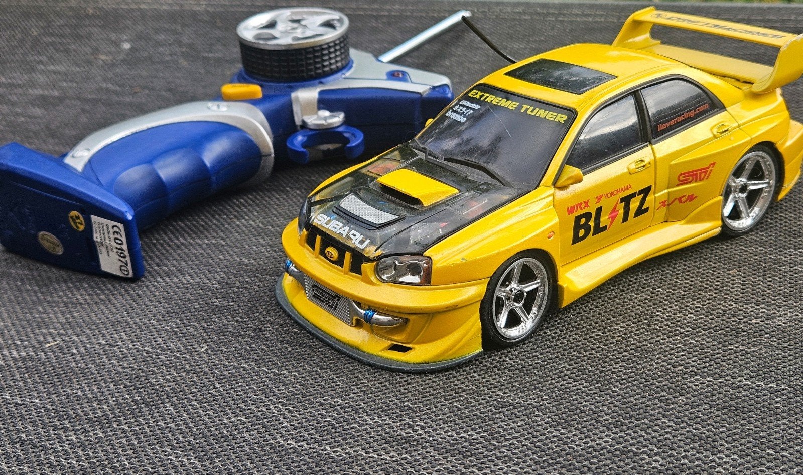 Kentoys Subaru Impreza WRX STI Remote bestuurbare speelgoed, Ophalen of Verzenden, Gebruikt, Auto, Overige merken