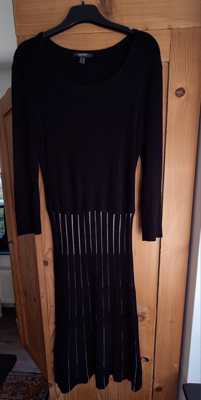 zwarte jurk Esprit maat M/L, Maat 38/40 (M), Zwart, Ophalen of Verzenden, Gedragen