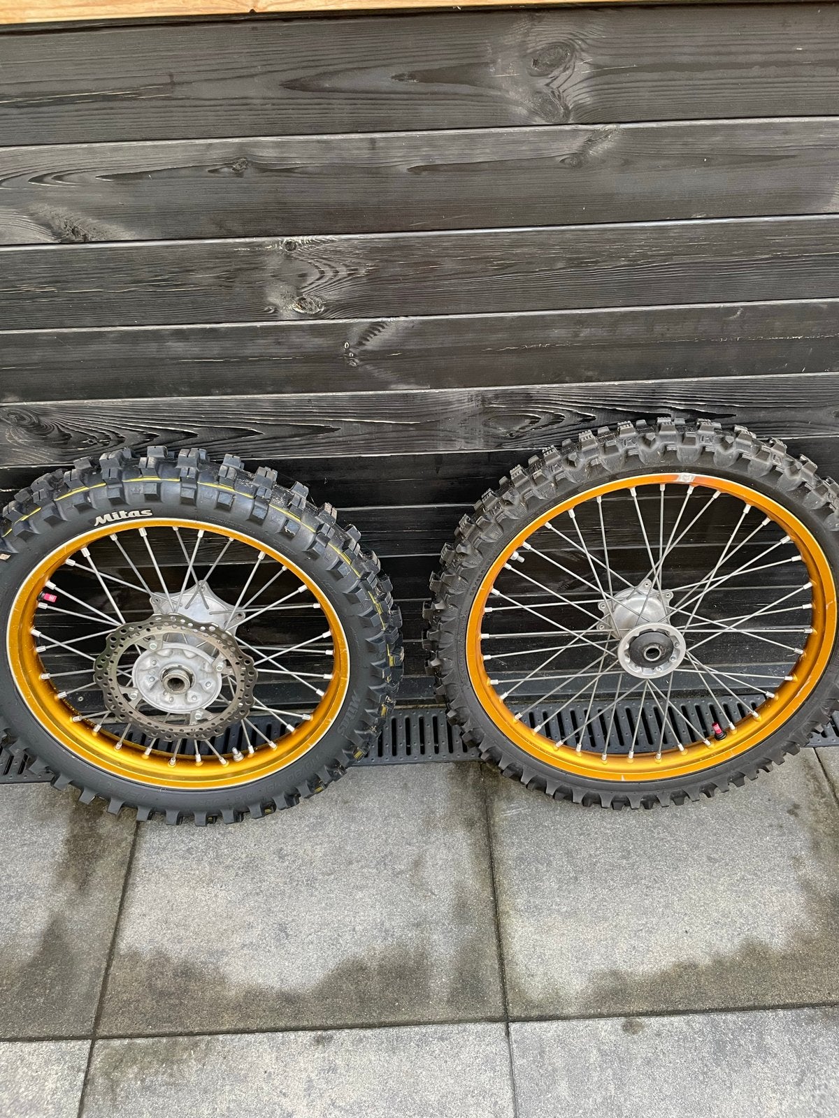 Honda cr wielen, Motoren, Ophalen, Gebruikt