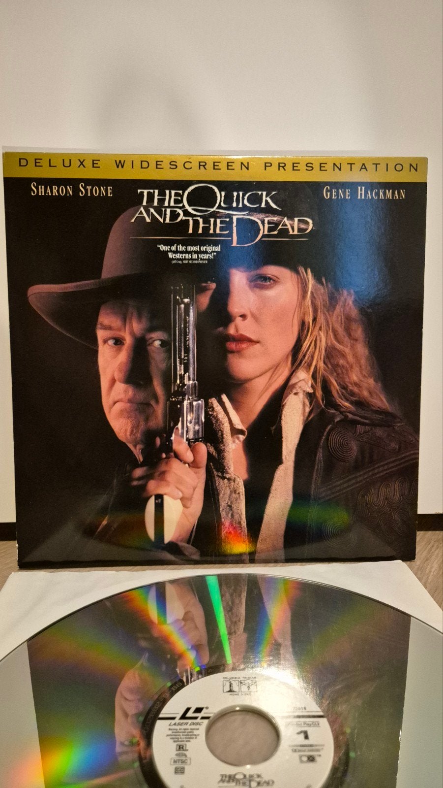 The Quick And The Dead Laserdisc, LP, Film en Theater, Ophalen of Verzenden, Zo goed als nieuw