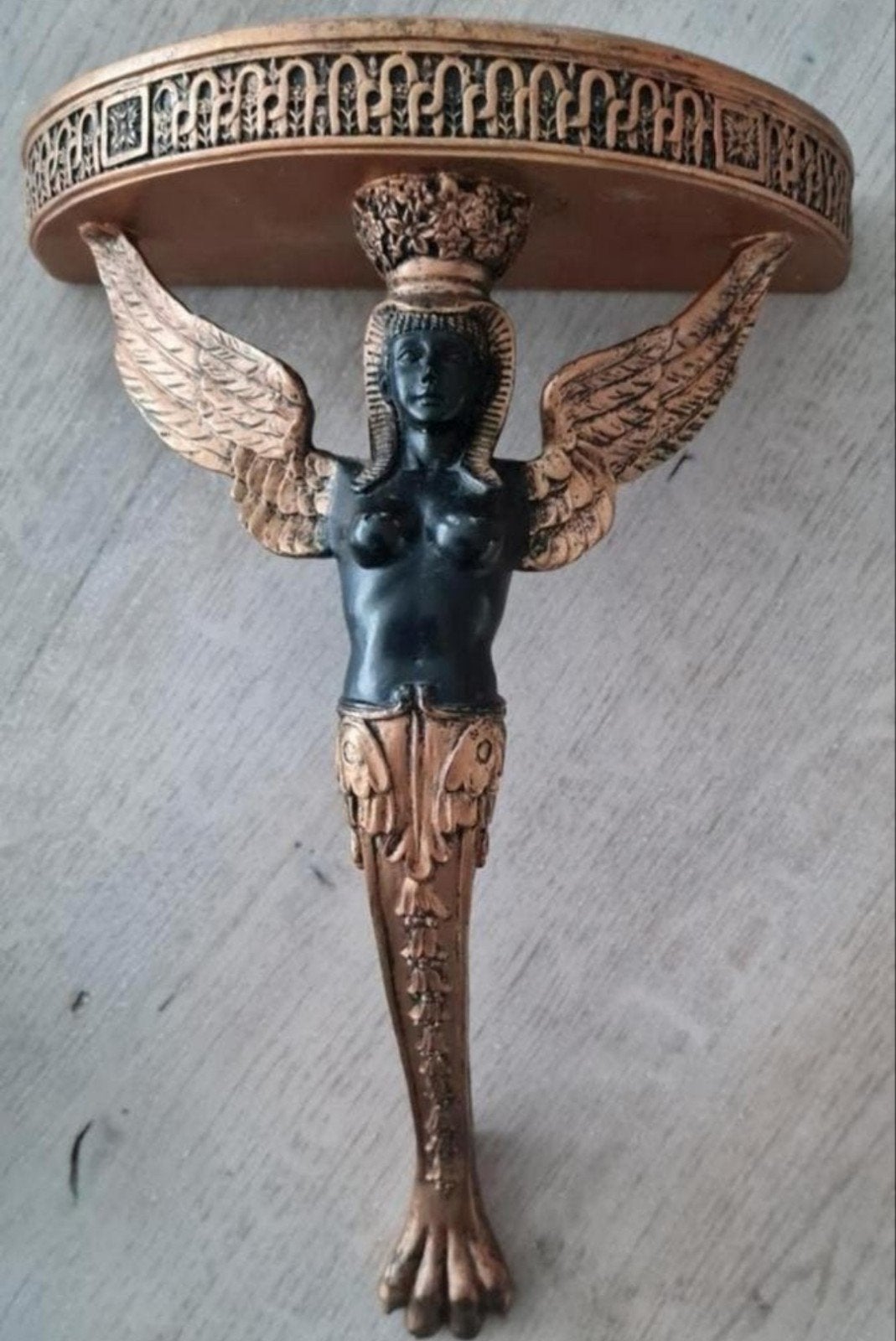 Prachtige wandconsole/Sphinx Egyptische stijl, Ophalen of Verzenden