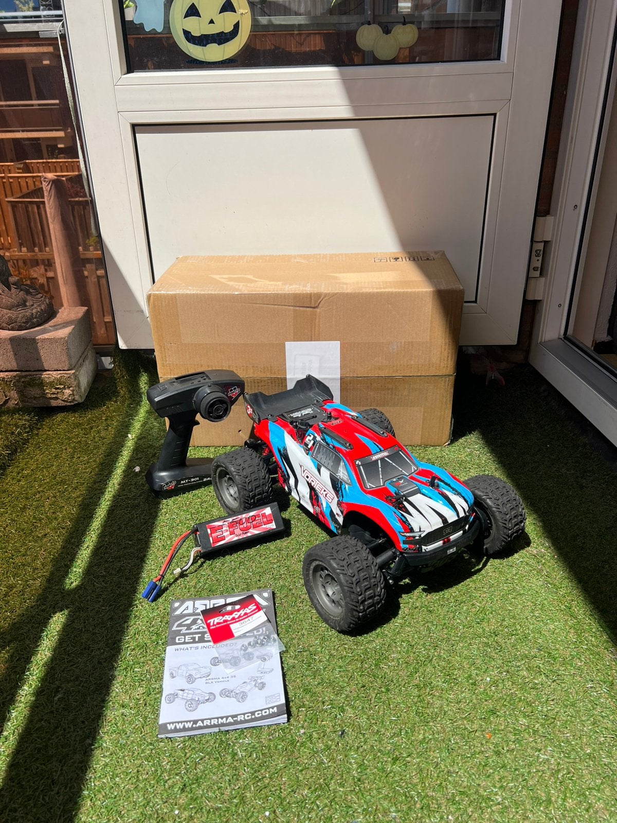 Arrma vorteks 3s, Ophalen of Verzenden, Zo goed als nieuw, Overige schalen, Auto offroad
