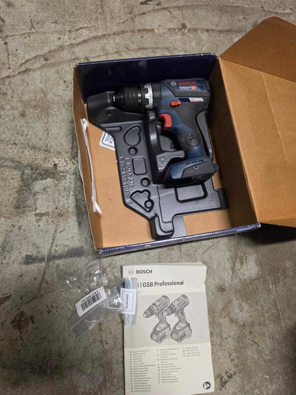 Bosch GSB 18V-60 C Accu schroefklopboormachine body, Ophalen of Verzenden